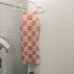 Chelsea & Violet Kids Dress in Cream and Red. Boutique   Sleeveless dress party